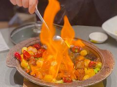 火焰牛小排-沈灶河豚宴·河豚融合餐厅(汉中路店)