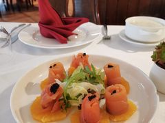 烟熏三文鱼芝麻菜-维兰西餐(万泉河店)