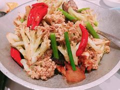 干锅有机花菜-好福记饭店(红梅公园店)