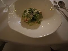 帝王蟹蟹肉烩饭配甜豆和莳萝-Jean Georges