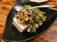 芥末章鱼冷豆腐-百步拉面