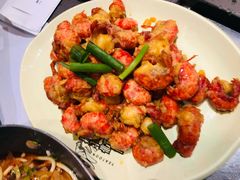 咸蛋黄焗虾球-一棠龙虾•王牌虾球(楚河汉街店)