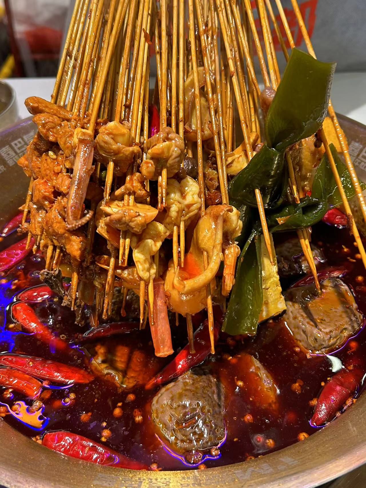 喜巴蜀金钱牛肚串串:麻辣牛肚,回味无穷!