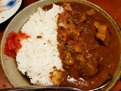 猪排咖喱烤饭-気楽亭和食料理(气乐亭大世界本店)