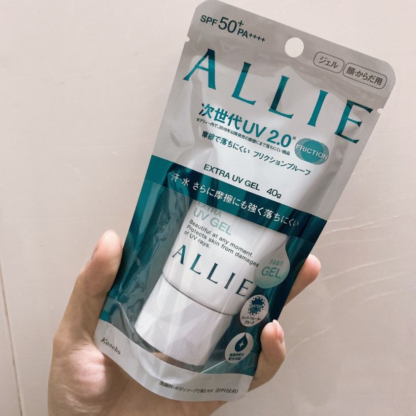 【转】allie皑丽倍护防晒水凝乳40g