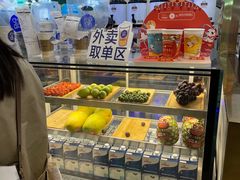 自助取餐区-茶百道(大卫城店)