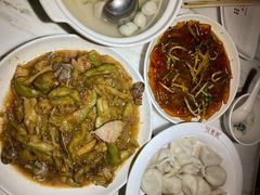 茄子炖蚬子-日丰园海肠水饺·老字号大连海鲜(和平广场店)