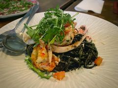海鲜墨鱼汁意面-斯普汇生蚝牛排馆(中骏世界城店)