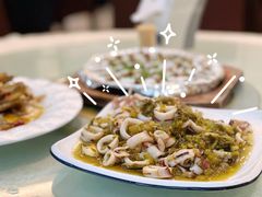 酸菜炒鱿鱼-温岭人家(红花北路店)