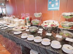 自助取餐区-汇泉王朝大饭店-旋转餐厅(南海路店)