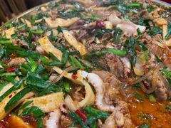 牛肉八带鱼饼土豪锅-京玉菲饭店(李村店)