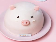 奈奈猪草莓奶油鲜果蛋糕-DEMO黛慕蛋糕(中泰店)