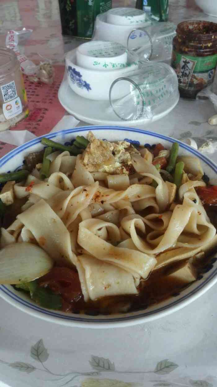 沙洺孟师傅炒面-"从景区出来想找家吃饭的地方,又不想去地摊.