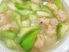 丝瓜虾丸汤-新长岭大酒店酒楼