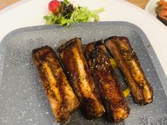 烤伊利比亚黑猪排-东方柏宴