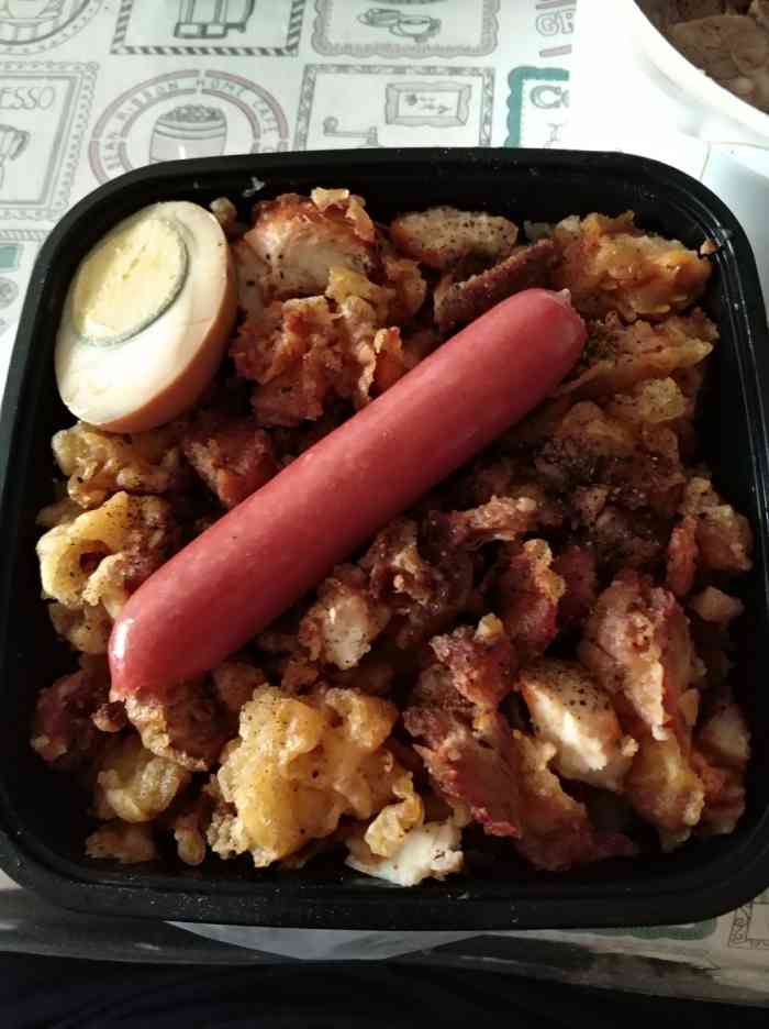 蜜汁脆皮鸡饭的外卖味道不错