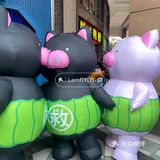 北京路怎么回事！好多猪猪晒黑了！！