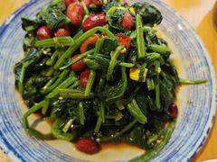 凉菜果仁菠菜-金谷园饺子馆(北邮总店)