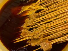 -拈签一笑黄牛肉辣卤串串
