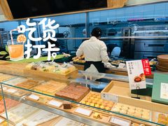 面包甜点陈列柜-泸溪河桃酥(欧尚店)