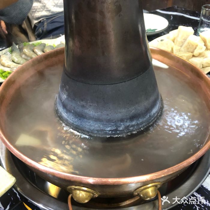 牛九铜火锅图片