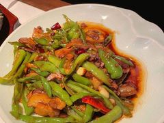 杭椒小炒肉-卯时·龙光雅宴·精致锡帮菜(惠山古镇店)