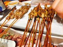 烤羔羊肉串-木屋烧烤(西城天桥店)