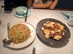 茭白炒黄牛肉-玲珑·新粤菜(安华汇店)