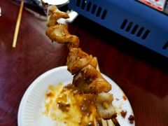 -老红桥炸灌肠牛肚锅烧烤(定福庄店)