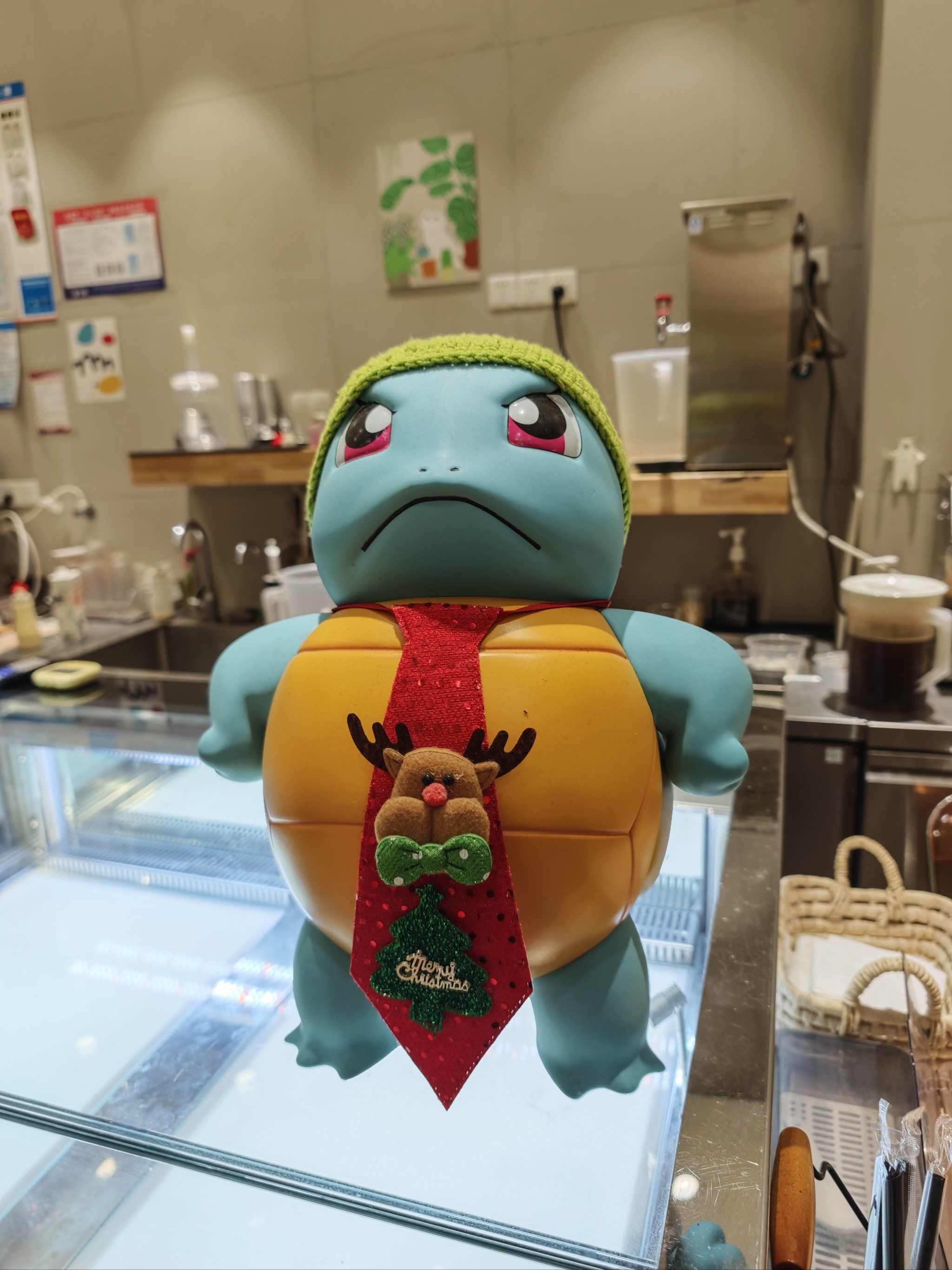 花满心位于市中心闹钟取静的地方,楼下的杰尼龟超可爱!