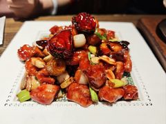 宫保蘑菇鸡-魁盛居百年鲁菜馆(县西巷店)
