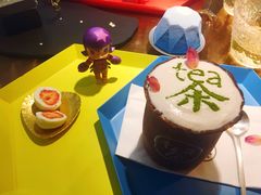 奶盖玫瑰大红袍-茶是一枝花泡茶店