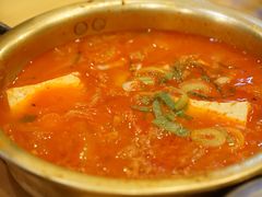 金枪鱼辣白菜汤-金北顺大锅家(신사본점)