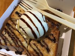 香草冰淇淋厚吐司-阿信厚吐司(曾厝垵店)