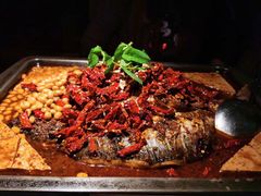 -探鱼·鲜青椒爽麻烤鱼(北京路天河城店)