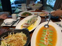 鸡汁蒸太湖大白条-山外山·林语花园餐厅