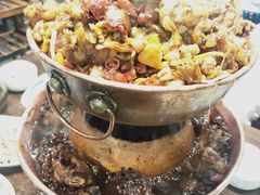 -超越炭火牛蛙火锅鸡(河东店)