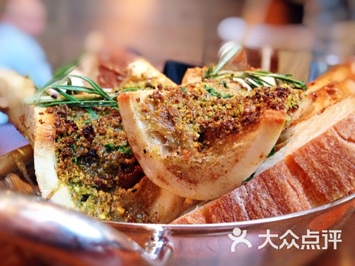 wood oven-roasted bone marrow