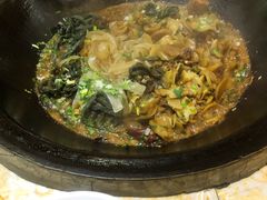 -村外人家柴火炖，大锅炖，铁锅炖