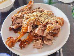 油烫鹅-对又来老费饭店