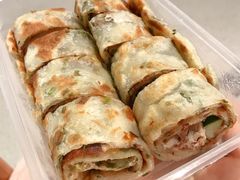 葱饼卷牛肉-台北楚楚园馅饼粥(虹桥南丰城店)
