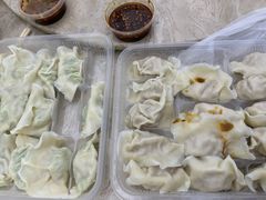 角瓜鸡蛋虾仁水饺-黄家饺子东北特色菜馆(湖滨商业街店)