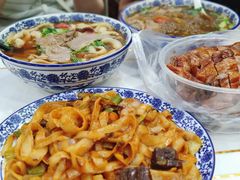 红烧牛肉炒刀削-清真老马牛肉拉面馆(上海路店)