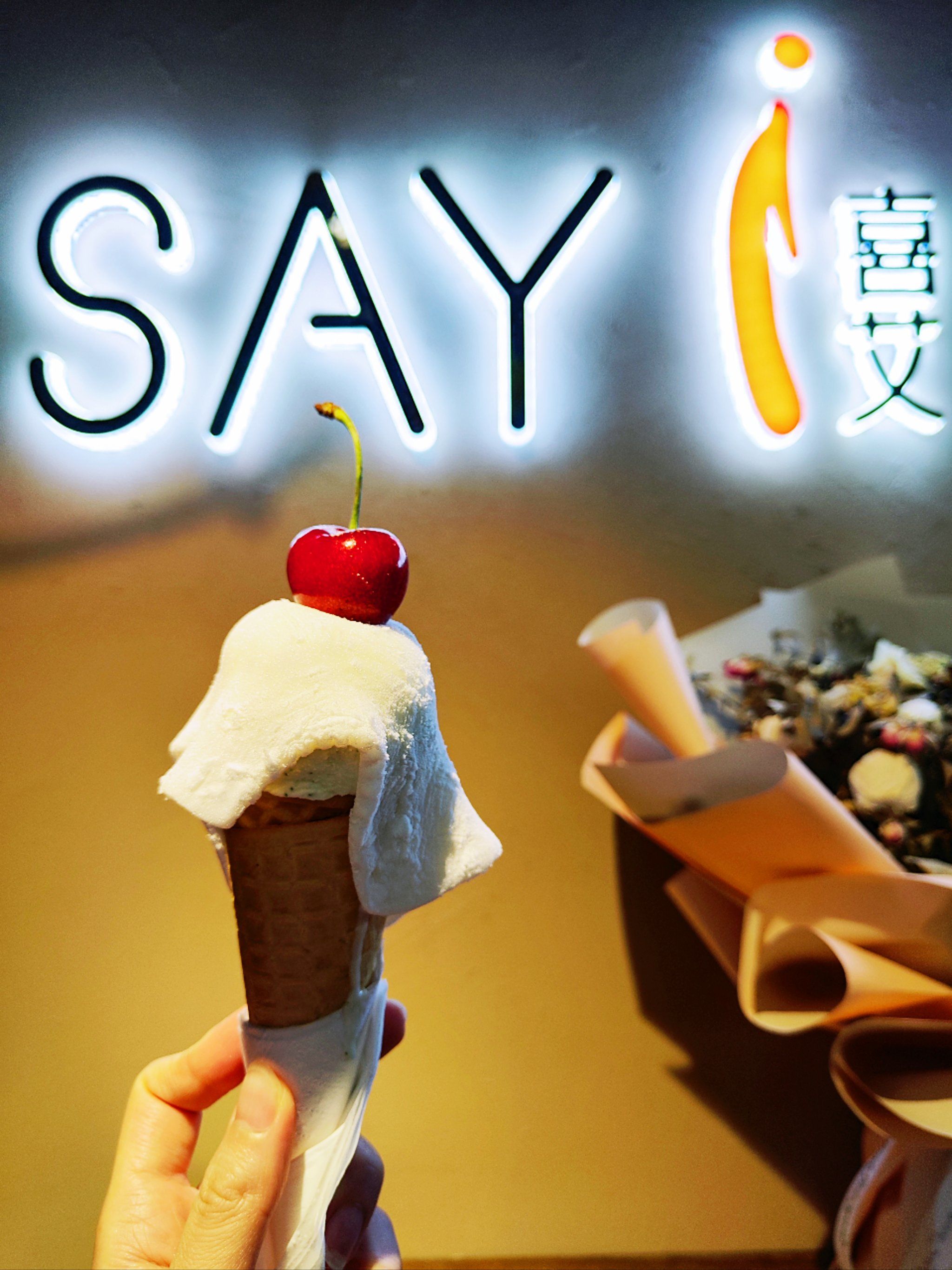 店94喜艾gelato94就在济南墙旁边92
好多好吃的口味:芝士蛋糕