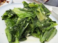 蒜蓉油麦菜-来之顺海鲜菜馆·青岛菜·始于1993(栈桥店)