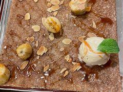 烤香蕉焦糖冰激凌可丽饼-LA CREPERIE BRETONNE布列塔尼法式餐厅(天童北路店)