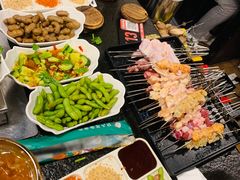 -長壹旋转烤吧 农家鸡火锅