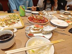 -街角等你.大连海鲜烧烤.经典铁板海鲜串(西安路店)