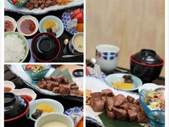 铁板牛肉厚烧定食-西村日本料理(香格里拉饭店)