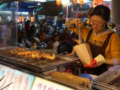 烤活虾摊位-六合夜市